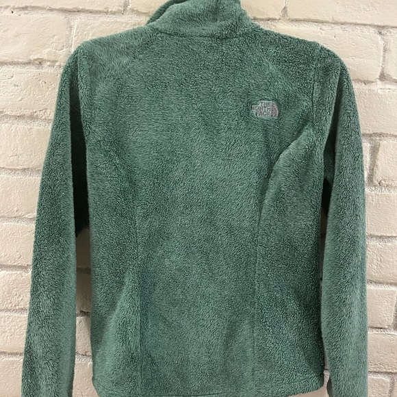 Blue green the North Face zippered jacket - Picture 7 of 7